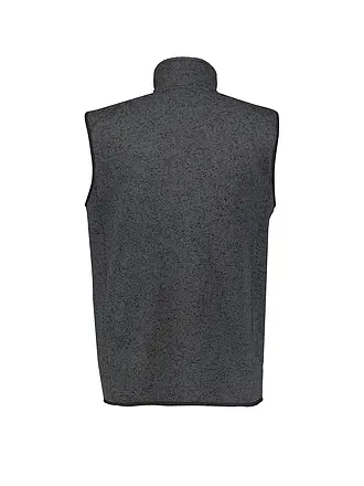 MERU | Veste Homme Bergen en maille polaire | schwarz